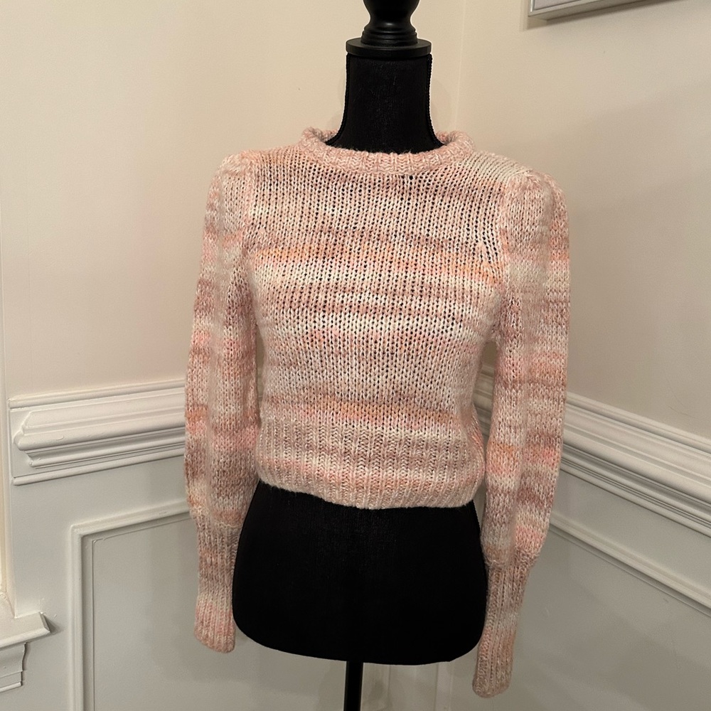 Wild Fable Knit Pink Ombré Sweater